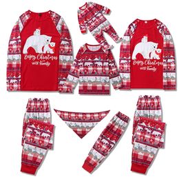 Family Matching Outfits Christmas Costume Adult Kids Pyjamas Set Baby Romper Family Matching Outfits Father Mother Son Daughter Clothes Suit 220913