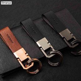 Keychains Stmanya Hot Top quality Metal Keychain Women Men Waist hanging business Key Holder Best Gift Jewellery K1545 T220909