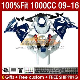 Injection blue white Fairings For SUZUKI GSXR 1000 CC K9 GSXR1000 2009 2010 2011 2012 2013 2014 2015 2016 151No.88 K 9 1000CC GSXR-1000 09 10 11 12 13 14 15 16 OEM Fairing