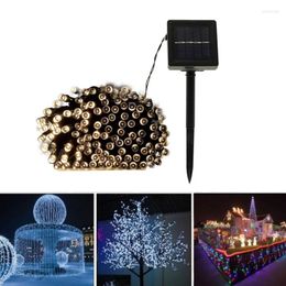 Strings Outdoor Solar Powered LED String Lights Waterproof 22M 12M 7M Fairy Lighting For Christmas Garden Lawn Yard Holiday Decoration