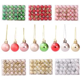 Christmas Decorations Boxed Set of Plastic Electroplated Balls Tree Creative Gift Ball Props 220912