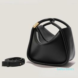 2022 new fashion Evening Bags Wonton Buns Pillow For Women Genuine Leather Women's Handbag Retro Shoulder Crossbody Luxury Designer Trend top quality