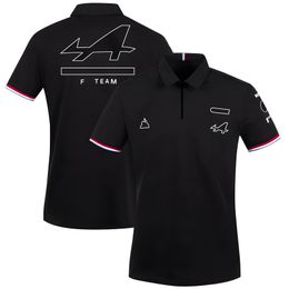 F1 Team Uniform Summer Short Sleeve POLO Shirt Casual Sports Racing Rider T-Shirt