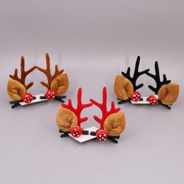 kids ornaments NZ - UPS Christmas Antler Hair Clips Adult Children Hairpins Christmas Party Head Ornaments Kids Creative Christmas&Birthday Gifts GC0914
