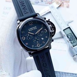 Designer Watch Same Mens High-end Atmosphere Versatile Student Handsome Multifunctional Leather 02hn