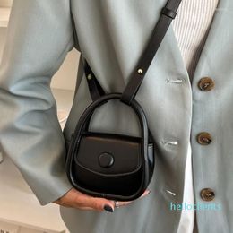 2022 new fashion Evening Bags Black Messenger For Women Quality Soft Leather Crossbody Bag Casual Small Flap Handbag Female Brand Designer Shoulder top quality