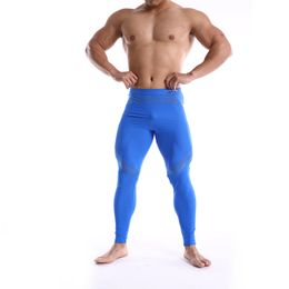 Erkek pantolon erkek yoga şeffaf örgü patchwork egzersiz spor pantolonlar moda rahat nefes alabilen orta bel tozluk fitness sıska