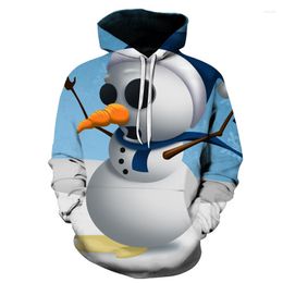 Men's Hoodies 2022 Holiday Atmosphere 3D Printing Hooded Sweatshirt Men's Christmas Fashion Hoodie Fall Winter Pullover