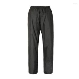 black rain pants Canada - Men's Pants Black Waterproof Double Layer Working Rain Trousers Easy Drop Off