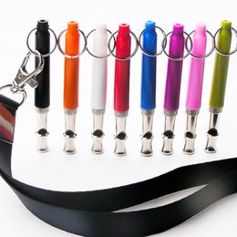 Dog Training Whistles Stop Anti Against Barking Ultrason Whistle Puppy Pitch Quiet Training Tool For Dogs Pet Products Supplies with Lanyard Strap