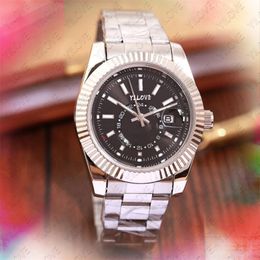 Mission Designer Quartz Movement Watch Mens Stainless Steel Strap Clock Waterproof Glass Mirror Luminous Layer Calendar Superior Quality Gifts Wristwatches
