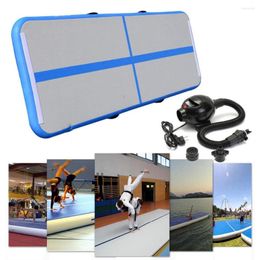 Yoga Mats 3/4/5m Air Track Gymnastics Tumbles Floor Inflatable Mat Gym For Training