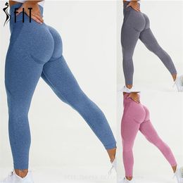 Women's Leggings Women Gym Yoga Pants Sports Clothes Stretchy High Waist Athletic Exercise Fitness Leggings Activewear Pants Seamless Leggings 220914