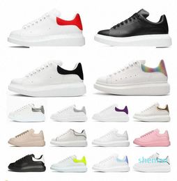 Designer Causul Shoes Men Women Flats Sneaker Flat Sole Sneakers White Black Classic Suede Leather Platform Oversized