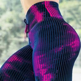 Women's Leggings Printed Yoga Pants Sports Women Fitness Gym Tights XS-XL Fit Ladies Squats Stretchy High Waist Push Up Running Slim Leggings 220914