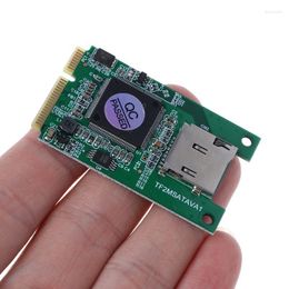 Computer Cables Micro SD TF Card To Mini PCI-E MSATA SSD Solid State Drive Adapter Converter For PC Laptop Accessories