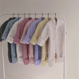 Rompers born Baby Winter Spring Autumn Clothes Infant Clothes for Girl Boy Soft Fleece Bebe Romper Jumpsuit Baby Romper 018 Months 220913