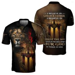 Men's T Shirts Summer Women For Men A Warrior Of Christ I Said Amen Jesus Shirt 3D Printed Short Sleeve