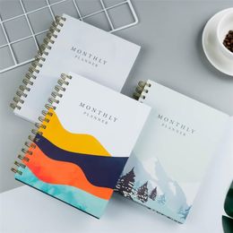 Notepads -2023 Planner Schedule Book Monthly Weekly Plan Book July -june 2023 With 12 Separator Pages Tabs 220914