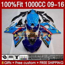 Not racing Injection mold Fairings For SUZUKI GSXR 1000 CC GSXR-1000 K9 151No.22 GSXR1000 2009 2010 2011 2012 2013 2014 2015 2016 1000CC 09 10 11 12 13 14 15 16 Fairing