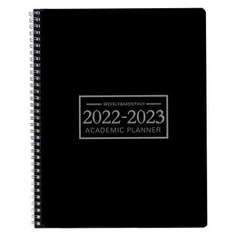 Notepads Daily Calendar Planner Notebook -2023 Weekly and Monthly Academic Agenda Time Management Personal Diary Organiser 220914