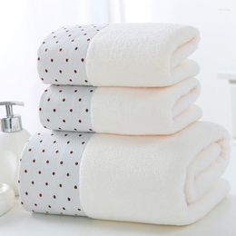 Towel Est 3pcs/Set Soft Cotton El Bath Towels For Adults Absorbent Terry Hand Beach Face Sheet Women Set