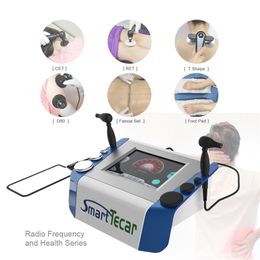 Tecar Health Gadgets Ret Cet Rf Back Pain Shortwave Diathermy Physio Physiotherapy 448 khz Smart machine Tecar Therapy Machines