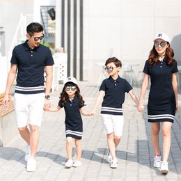 Family Matching Outfits Look Clothes Mother and Daughter Father Son 220915