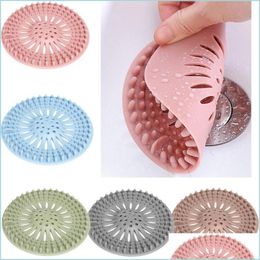 Under Sink Organisers High Quality Sink Sewer Philtre Floor Drain Strainer Water Hair Stopper Bath Catcher Shower Er Kitchen Bathroom Dhali