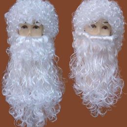 Christmas Decorations Festive Party Supplies Santa Claus Wig