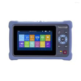 Fibre Optic Equipment MINI OTDR 1310/1550nm 26/24dB Reflectometer Touch Screen VFL OLS OPM Event Map Ethernet Cable Tester
