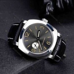 Paneraii Paneria Brand Luxury Watch Top Luminor Men Es Best Panerai Edition Brown Leather Strap Automatic Waterproof Clock