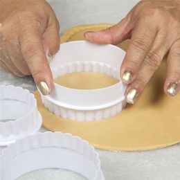 Baking Moulds 6 Size Plastic Cupcake Round Shape Cookie Cutter Cake Mold Biscuit Fondant DIY Dumplings Decoration Kitchen Cooking Tools