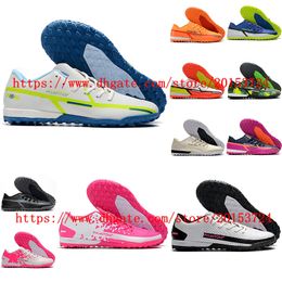 React Phantom GT2 Pro TF Soccer Shoes Firm Ground Cleats Football Boots Scarpe Da Calcio Tacos De Futbol