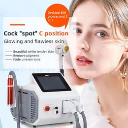 GoodQuality Laser Three Wavelength 755nm 808nm 1064nm Pico Nd Yag laser Diode Machine For painless Tattoo Removal