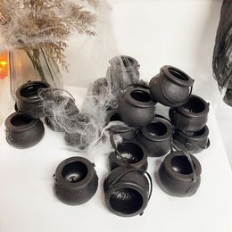 Other Event Party Supplies 510pcs Mini Halloween Candy Bucket Pot Witch Skeleton Cauldron Holder Jar Trick Or Treat Home Party Decoration Props Kids Toy 220914