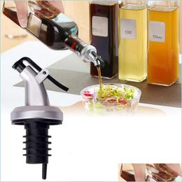 Other Kitchen Dining Bar Olive Oil Spouts Kitchen Tool Vinegar Bottle Stopper Spout Leakproof Nozzle Dispenser Wine P Homeindustry Dhl9T