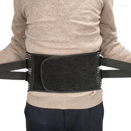 Waist Support 1pcs Back Adjustable Brace Lumbar Belt With Breathable Dual Straps Lower Pain Relief