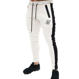 white floral pants Canada - Mens Pants Mens highquality Sik Silk brand polyester trousers fitness casual trousers daily training fitness casual sports jogging pants 220914