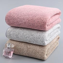 Towel Quick-drying Bath Beach 140 70cm Increase Thickening Polyester Velvet Coral Absorbent Home El Large