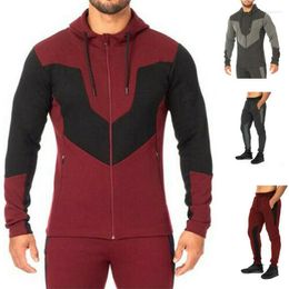 Men's Tracksuits 2022 Sets Tracksuit Jogging Hoodie Coat Jacket Trousers Pants Sports Sweat Suit Set