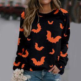 Damen Hoodies Halloween Plus Size Womens K￼rbisdruck Sweatshirts Harajuku Kawaii ￜbergro￟e Hoodie Frau Kleidung
