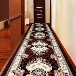Carpets Europe Corridor El Long Aisle Rug Decorative Entrance/Hallway Doormat Anti-Slip Stair Carpet Wedding Floor Rugs