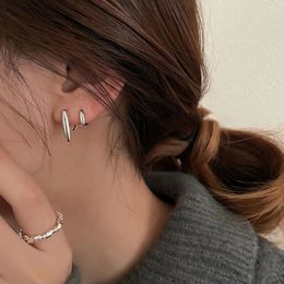 Dangle & Chandelier 2022 Vintage Metal Water Drop Shape Stud Earring For Women Girl Trendy Simple Korean Boucle Oreille Femme Daily Ear Accessories