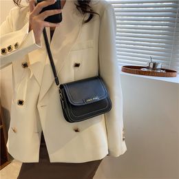 HBP womens bags contrasting Colour belt cover small spring square handbag letter high -end moisture INS shoulder mesengers