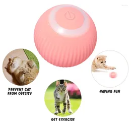 Cat Toys Interactive Smart Automatic Rolling Ball For Cats Training Self-moving Kitten Electric Toy Indoor Playing