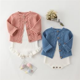 Clothing Sets Knitted Baby Romper for Girls Cotton Infant Jumpsuit Boy White Spring Autumn Onesie Toddler born Clothes 220915