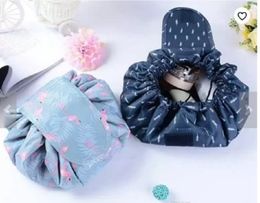 10 Styles Drawstring Cosmetic Bag Large Capacity Travel Portable Make Up Pouch makeup 54x 65cm Portable