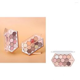 -Lidschattenquadratpalette leicht zu verwenden lud Beauty Lidschatten Make -up Glitzer Matte Lidschatten Pulver