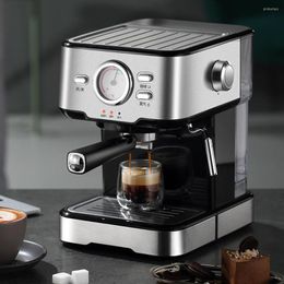 Bar Semi-automatic Coffee Machine Professional Italian Espresso Maker Manual Milk Frothing Steam Pump Pressure